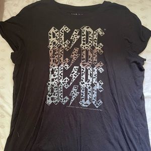 Torrid AC/DC Vinyl Icons Graphic Tshirt